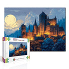 Artistic 1000 - Piece Cardboard Jigsaw Puzzle - Moonlit Castle - KAAYEE Puzzle
