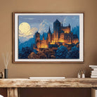 Artistic 1000 - Piece Cardboard Jigsaw Puzzle - Moonlit Castle - KAAYEE Puzzle
