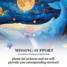 Artistic 1000 - Piece Cardboard Jigsaw Puzzle - Moonlit Whale - KAAYEE Puzzle