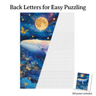 Artistic 1000 - Piece Cardboard Jigsaw Puzzle - Moonlit Whale - KAAYEE Puzzle