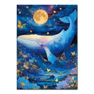 Artistic 1000 - Piece Cardboard Jigsaw Puzzle - Moonlit Whale - KAAYEE Puzzle