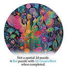 Artistic 1000 - Piece Cardboard Jigsaw Puzzle - Neon Bloom Fairies - KAAYEE Puzzle