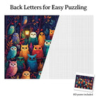 Artistic 1000 - Piece Cardboard Jigsaw Puzzle - Owl Grove - KAAYEE Puzzle