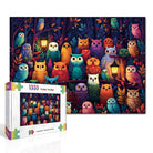 Artistic 1000 - Piece Cardboard Jigsaw Puzzle - Owl Grove - KAAYEE Puzzle