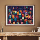 Artistic 1000 - Piece Cardboard Jigsaw Puzzle - Owl Grove - KAAYEE Puzzle