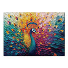 Artistic 1000 - Piece Cardboard Jigsaw Puzzle - Peacock in Blooming Colors - KAAYEE Puzzle