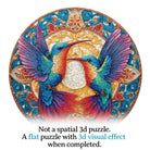 Artistic 1000 - Piece Cardboard Jigsaw Puzzle - Sacred Wings in Light - KAAYEE Puzzle