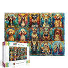 Artistic 1000 - Piece Cardboard Jigsaw Puzzle - Sea Glass Dog - KAAYEE Puzzle
