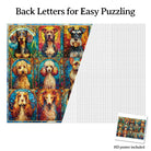 Artistic 1000 - Piece Cardboard Jigsaw Puzzle - Sea Glass Dog - KAAYEE Puzzle