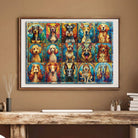 Artistic 1000 - Piece Cardboard Jigsaw Puzzle - Sea Glass Dog - KAAYEE Puzzle