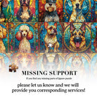 Artistic 1000 - Piece Cardboard Jigsaw Puzzle - Sea Glass Dog - KAAYEE Puzzle