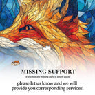 Artistic 1000 - Piece Cardboard Jigsaw Puzzle - Sea Glass Red Fox - KAAYEE Puzzle