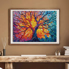 Artistic 1000 - Piece Cardboard Jigsaw Puzzle - Stained Glass Tree - KAAYEE Puzzle