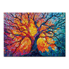 Artistic 1000 - Piece Cardboard Jigsaw Puzzle - Stained Glass Tree - KAAYEE Puzzle