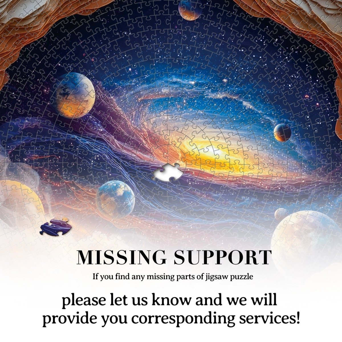 Artistic 1000 - Piece Cardboard Jigsaw Puzzle - Stardust Layers - KAAYEE Puzzle