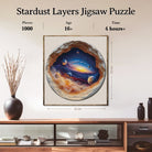 Artistic 1000 - Piece Cardboard Jigsaw Puzzle - Stardust Layers - KAAYEE Puzzle