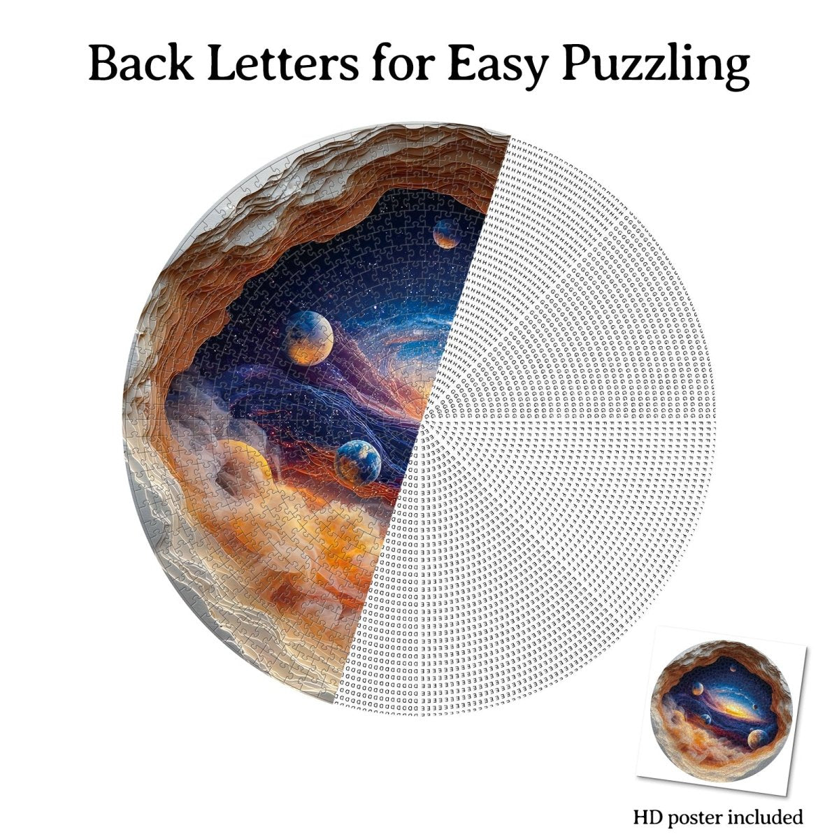 Artistic 1000 - Piece Cardboard Jigsaw Puzzle - Stardust Layers - KAAYEE Puzzle