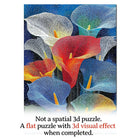 Artistic 1000 - Piece Cardboard Jigsaw Puzzle - Starlit Calla - KAAYEE Puzzle
