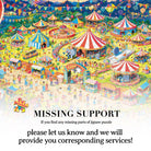 Artistic 1000 - Piece Cardboard Jigsaw Puzzle - Starlit Circus - KAAYEE Puzzle