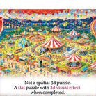 Artistic 1000 - Piece Cardboard Jigsaw Puzzle - Starlit Circus - KAAYEE Puzzle