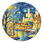 Artistic 1000 - Piece Cardboard Jigsaw Puzzle - Starry Night Castle - KAAYEE Puzzle