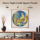 Artistic 1000 - Piece Cardboard Jigsaw Puzzle - Starry Night Castle - KAAYEE Puzzle