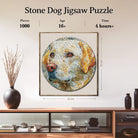 Artistic 1000 - Piece Cardboard Jigsaw Puzzle - Stone Dog - KAAYEE Puzzle