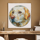 Artistic 1000 - Piece Cardboard Jigsaw Puzzle - Stone Dog - KAAYEE Puzzle