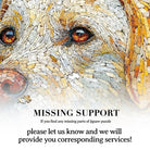 Artistic 1000 - Piece Cardboard Jigsaw Puzzle - Stone Dog - KAAYEE Puzzle