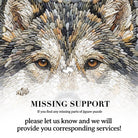 Artistic 1000 - Piece Cardboard Jigsaw Puzzle - Stone Wolf - KAAYEE Puzzle