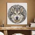 Artistic 1000 - Piece Cardboard Jigsaw Puzzle - Stone Wolf - KAAYEE Puzzle