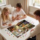 Artistic 1000 - Piece Cardboard Jigsaw Puzzle - Sunlit Flowerhouse - KAAYEE Puzzle