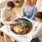 Artistic 1000 - Piece Cardboard Jigsaw Puzzle - Sunlit Hidden Valley - KAAYEE Puzzle