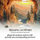 Artistic 1000 - Piece Cardboard Jigsaw Puzzle - Sunlit Hidden Valley - KAAYEE Puzzle