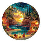 Artistic 1000 - Piece Cardboard Jigsaw Puzzle - Sunset Cove - KAAYEE Puzzle