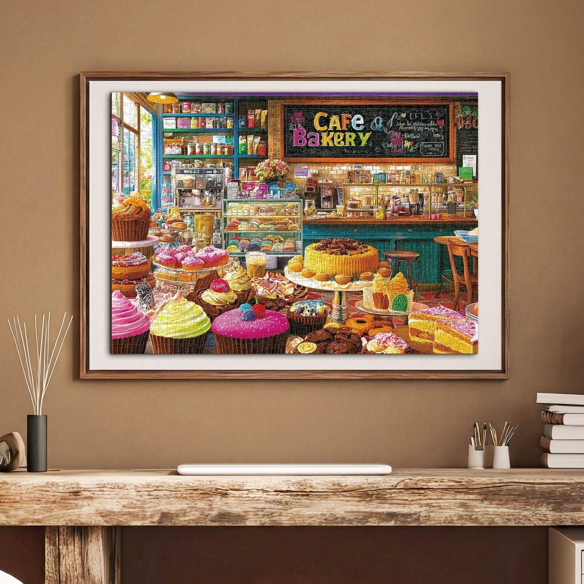 Artistic 1000 - Piece Cardboard Jigsaw Puzzle - Sweet Dream Bakery - KAAYEE Puzzle