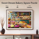 Artistic 1000 - Piece Cardboard Jigsaw Puzzle - Sweet Dream Bakery - KAAYEE Puzzle