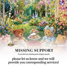 Artistic 1000 - Piece Cardboard Jigsaw Puzzle - Teddy Tea Time - KAAYEE Puzzle