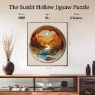 Artistic 1000 - Piece Cardboard Jigsaw Puzzle - The Sunlit Hollow - KAAYEE Puzzle