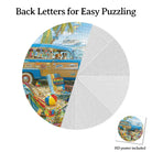 Artistic 1000 - Piece Cardboard Jigsaw Puzzle - Tropical Seaside Holiday - KAAYEE Puzzle