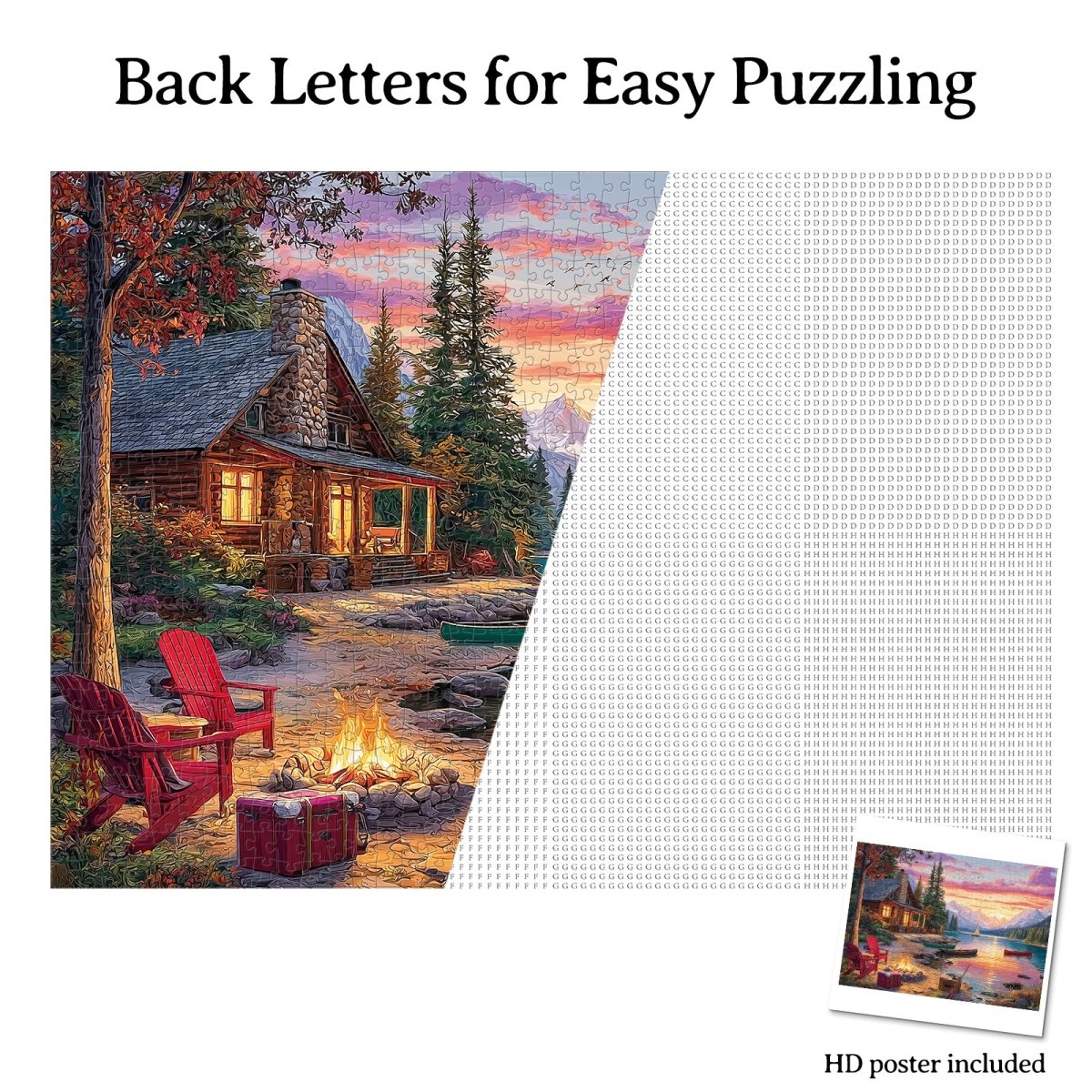 Artistic 1000 - Piece Cardboard Jigsaw Puzzle - Twilight Lake - KAAYEE Puzzle