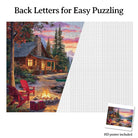 Artistic 1000 - Piece Cardboard Jigsaw Puzzle - Twilight Lake - KAAYEE Puzzle