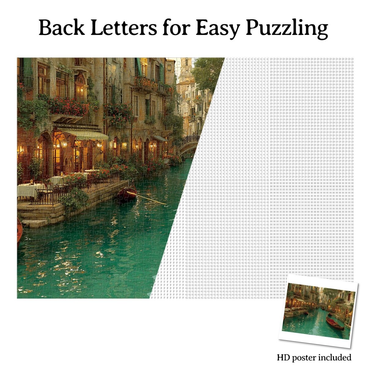 Artistic 1000 - Piece Cardboard Jigsaw Puzzle - Warm City - KAAYEE Puzzle