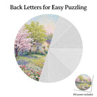 Artistic 1000 - Piece Cardboard Jigsaw Puzzle - Whispers of Sakura Meadow - KAAYEE Puzzle