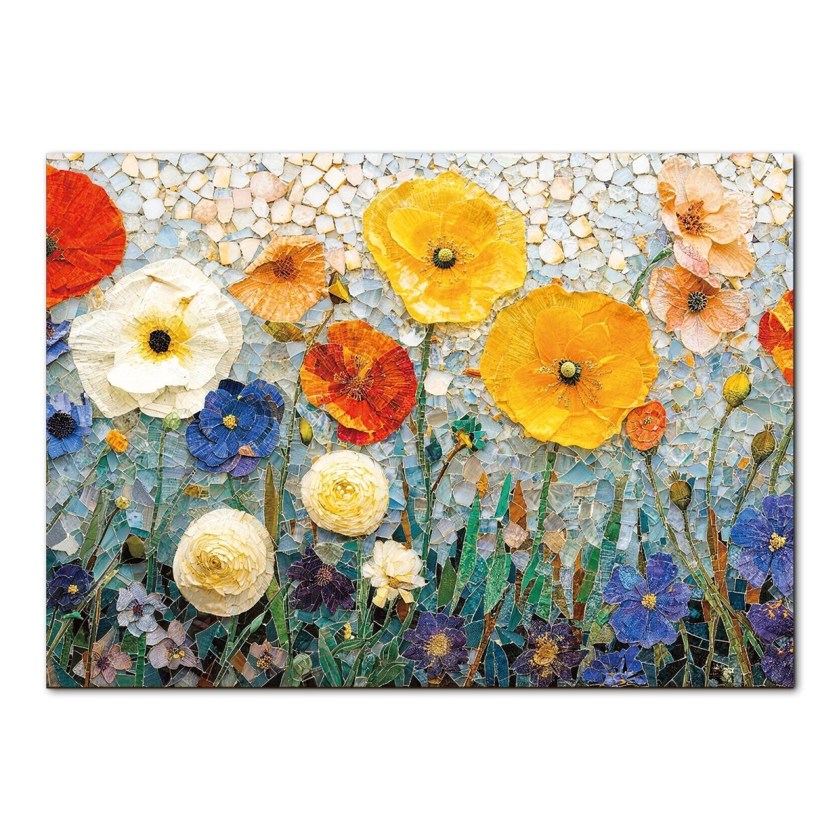 Artistic 1000 - Piece Cardboard Jigsaw Puzzle - Wildflower - KAAYEE Puzzle