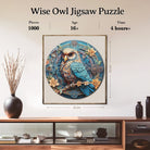 Artistic 1000 - Piece Cardboard Jigsaw Puzzle - Wise Owl - KAAYEE Puzzle