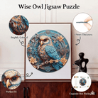 Artistic 1000 - Piece Cardboard Jigsaw Puzzle - Wise Owl - KAAYEE Puzzle