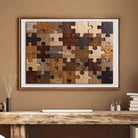 Artistic 1000 - Piece Cardboard Jigsaw Puzzle - Woodgrain Puzzle - KAAYEE Puzzle
