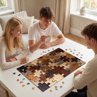 Artistic 1000 - Piece Cardboard Jigsaw Puzzle - Woodgrain Puzzle - KAAYEE Puzzle
