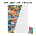 Artistic 1000 - Piece Cardboard Jigsaw Puzzle - World Architectural Wonders - KAAYEE Puzzle